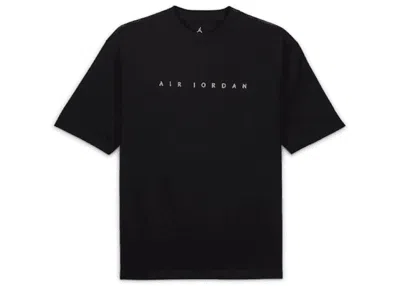 Pre-owned Jordan Men's  X Union Mj Short Sleeve Tee Shirt In Black/coconut Milk