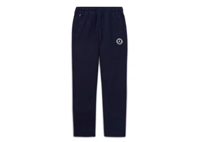 Pre-owned Jordan Men's  X Union Mj Track Pants (asia Sizing) In College Navy Blue/coconut Milk In Multi