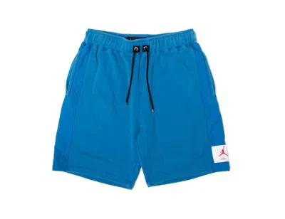 Pre-owned Jordan Men's  X Union Nrg Vault Aj Flight Shorts In Blue
