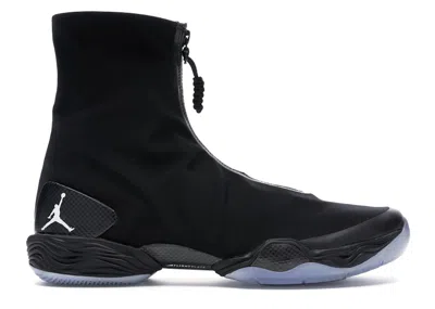 Pre-owned Jordan Men's  Xx8 Stealth Allstar Sneakers In Black/white/electric Green