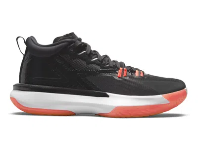 Pre-owned Jordan Men's  Zion 1 Pf Sneakers In Black/bright Crimson/white In Multi