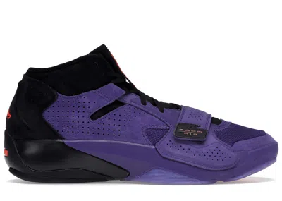 Pre-owned Jordan Men's  Zion 2 Out Of This World Sneakers In Purple/black/red In Multi