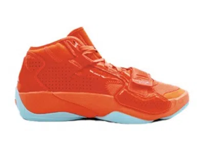 Pre-owned Jordan Men's  Zion 2 Pf Sneakers In Hyper Crimson/white/copa In Multi