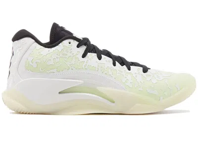 Pre-owned Jordan Men's  Zion 3 No Guts Sneakers In White/black In Multi