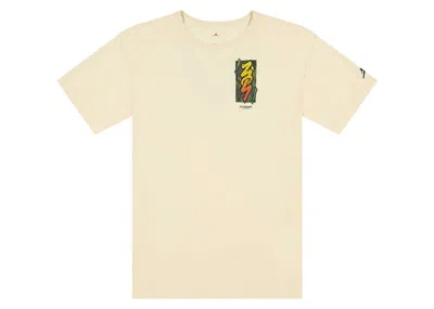 Pre-owned Jordan Men's  Zion Drifit Shortsleeve T-shirt In Sail