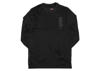 Pre-owned Jordan Men's  Zion Longsleeve Shooting T-shirt In Black