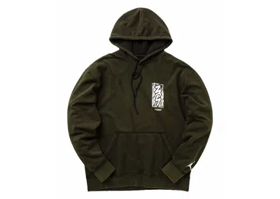 Pre-owned Jordan Men's  Zion Performance Drifit Hoodie In Black
