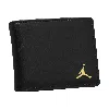 Jordan Men's  Jumpman Ingot Bifold Wallet In Black