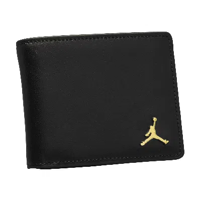Jordan Men's  Jumpman Ingot Bifold Wallet In Black