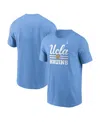 Jordan Men's Light Blue Ucla Bruins Throwback T-shirt In Light Blue