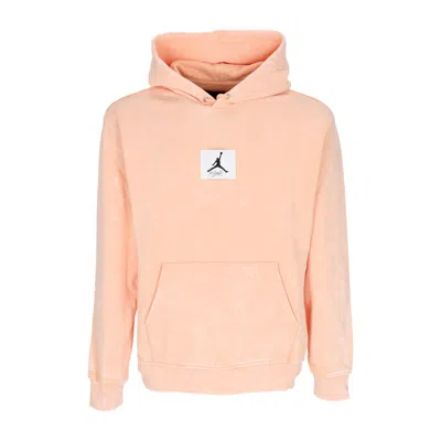 Jordan Men's Lightweight Hoodie Essentials Statement Wash Fleece Hoodie Sunset Haze/sail