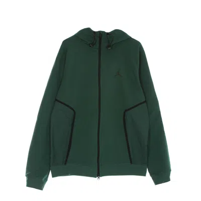 Jordan Men's Lightweight Zip Hoodie Dri Fit Air Statement Fleece Fullzip Hoodie Noble Green/black