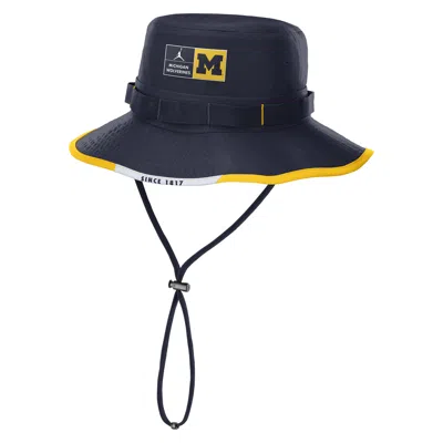 JORDAN MEN'S MICHIGAN APEX BOONIE  BRAND DRI-FIT COLLEGE BUCKET HAT,1015911791