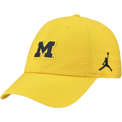 JORDAN MEN'S MICHIGAN CLUB  BRAND DRI-FIT ADJUSTABLE HAT,1015911797