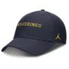 Jordan Men's Michigan On-field Rise Gameday  Brand Dri-fit College Trucker Adjustable Hat In Blue