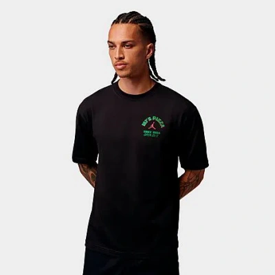 Jordan Men's Mj's Pizza Graphic T-shirt In Black