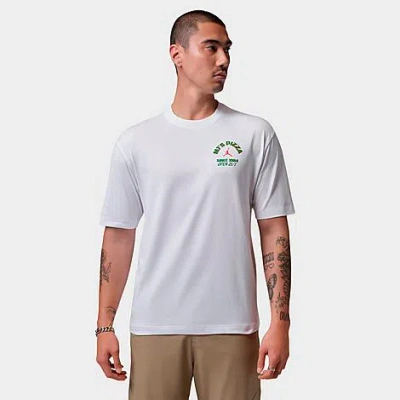 Jordan Men's Mj's Pizza Graphic T-shirt In White