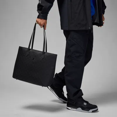 Jordan Men's  Monogram Tote Bag (17l) In Black
