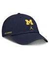 Jordan Men's Navy Michigan Wolverines Primetime Club Adjustable Hat In Blue