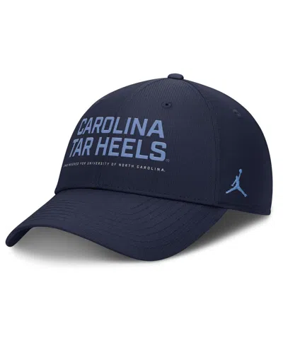 Jordan Men's Navy North Carolina Tar Heels 2025 On-field Gameday Club Adjustable Hat In Blue
