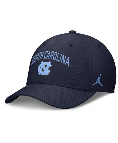 Jordan Men's Navy North Carolina Tar Heels 2025 On-field Rise Performance Flex Hat