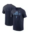 Jordan Men's Navy North Carolina Tar Heels Campus Local T-shirt In Navy