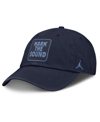Jordan Men's Navy North Carolina Tar Heels Local Club Adjustable Hat In Blue