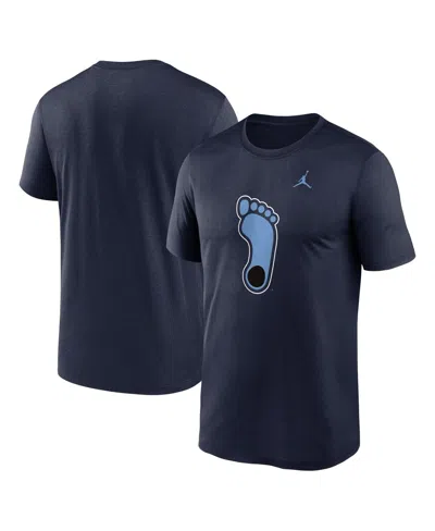 Jordan Men's Navy North Carolina Tar Heels Primetime Evergreen Alternate Logo T-shirt