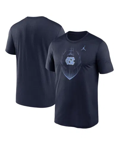 Jordan Men's Navy North Carolina Tar Heels Primetime Legend Icon Performance T-shirt