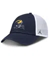Jordan Men's Navy/white Michigan Wolverines Club Trucker Adjustable Hat