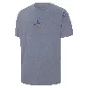 Jordan Men's Golden State Warriors Courtside Statement Edition  Nba T-shirt In Blue