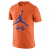 Jordan Men's New York Knicks Essential  Nba T-shirt In Orange