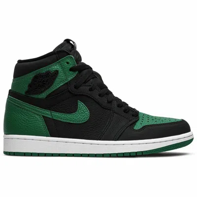 Pre-owned Jordan Men's Nike Air  Retro 1 High Og 'pine Green 2.0' Sneakers 555088 030