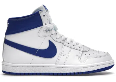 Pre-owned Jordan Men's Nike  Air Ship Pe Sp A Ma Maniére Sneakers In White/game Royal