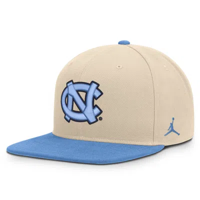 Jordan Men's North Carolina Campus Prep  Brand Dri-fit College Adjustable Hat In Brown