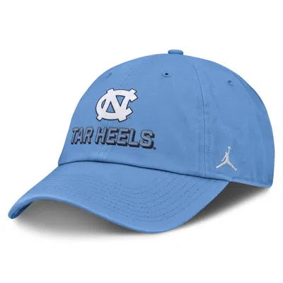 Jordan Men's North Carolina On-field Club Gameday  Brand College Adjustable Hat In Blue