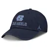Jordan Men's Navy North Carolina Tar Heels 2025 On-field Club Adjustable Hat In Blue