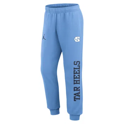 Jordan Men's North Carolina Primetime Club  Brand College Jogger Pants In Blue