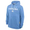 Jordan Men's North Carolina Sideline  Brand Dri-fit College Pullover Hoodie In Blue