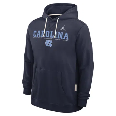 JORDAN MEN'S NORTH CAROLINA SIDELINE  BRAND DRI-FIT COLLEGE PULLOVER HOODIE,1015911395