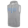 Jordan Men's North Carolina Sideline  Brand Dri-fit College Sleeveless Pullover Hoodie