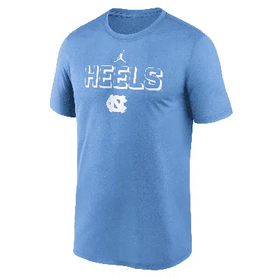 Jordan Men's North Carolina Sideline Legend  Brand Dri-fit College T-shirt In Blue