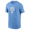 Jordan Men's North Carolina Sideline Mantra  Brand Dri-fit College T-shirt In Blue