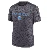 Jordan Men's North Carolina Sideline Velocity  Brand Dri-fit College T-shirt In Gray