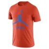Jordan Nike Men's Orange Oklahoma City Thunder Essential Jumpman T-shirt