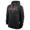 Jordan Men's Oklahoma Sideline  Brand Dri-fit College Pullover Hoodie In Black