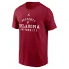 Jordan Men's Oklahoma Sideline Mantra  Brand Dri-fit College T-shirt