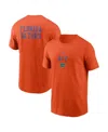 Jordan Men's Orange Florida Gators 2-hit Stacked T-shirt In Orange