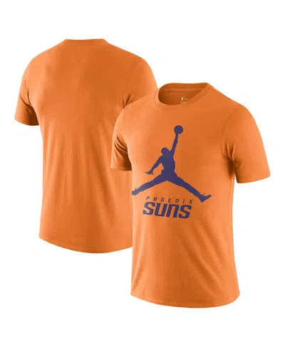 JORDAN MEN'S ORANGE PHOENIX SUNS ESSENTIAL JUMPMAN T-SHIRT