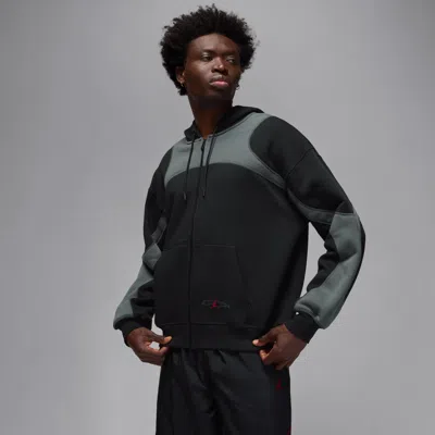 Jordan Men's  Oversized Full-zip Hoodie In Black